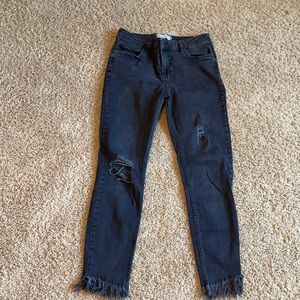 Black free people jeans